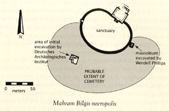 MAhram Bilkis Necropolis