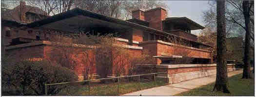 Wright: "Robie House, Chicago-1910"